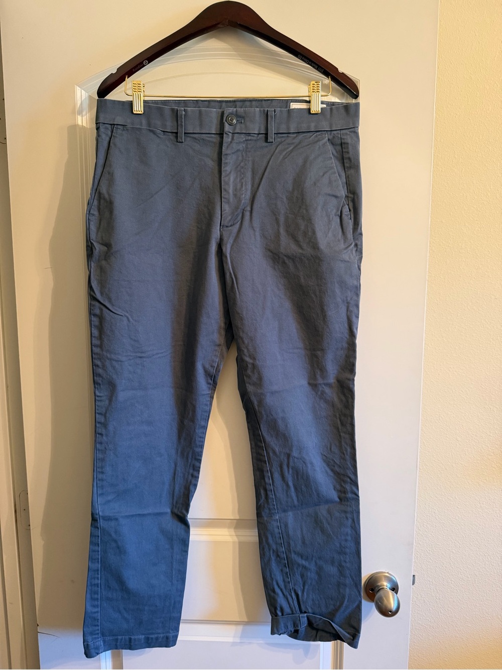 GAP Men's Slate Blue Chino Pants